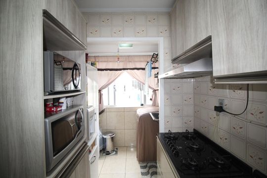 Cozinha de apartamento à venda com 2 quartos, 70m² em Jardim Dona Leopoldina, Porto Alegre