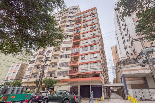 Fachada de apartamento à venda com 1 quarto, 43m² em Centro Histórico, Porto Alegre
