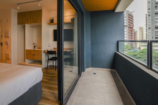 Varanda de apartamento à venda com 1 quarto, 24m² em Sumarezinho, São Paulo