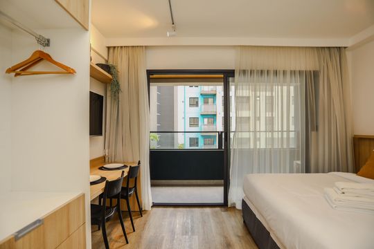 Sala / Quarto de apartamento à venda com 1 quarto, 24m² em Sumarezinho, São Paulo