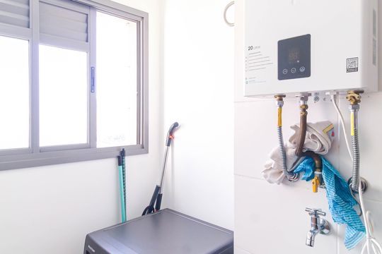 Área de Serviço de apartamento para alugar com 2 quartos, 64m² em Quarta Parada, São Paulo