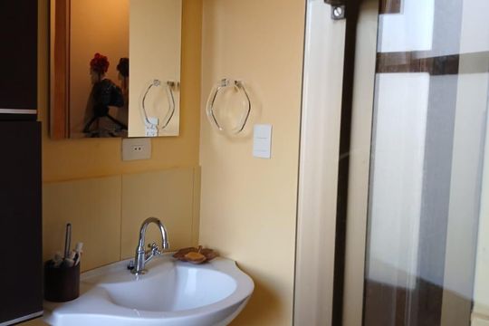 Banheiro de apartamento para alugar com 3 quartos, 110m² em Vila Uberabinha, São Paulo