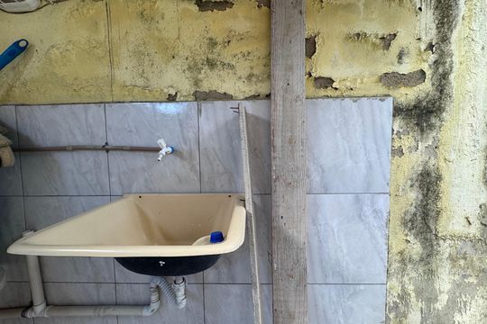 Área de Serviço de casa de condomínio para alugar com 2 quartos, 77m² em Vargem Grande, Rio de Janeiro