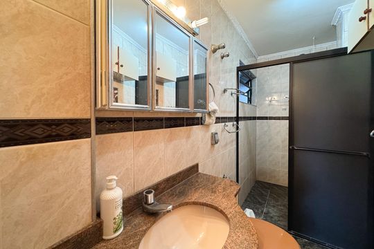 Banheiro Social de apartamento para alugar com 2 quartos, 59m² em Baeta Neves, São Bernardo do Campo