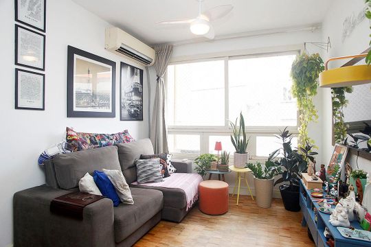 Sala de apartamento à venda com 2 quartos, 77m² em Rio Branco, Porto Alegre