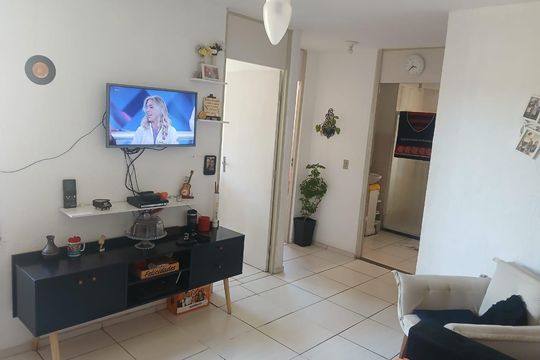 Sala de apartamento para alugar com 2 quartos, 49m² em Santa Cruz, Rio de Janeiro