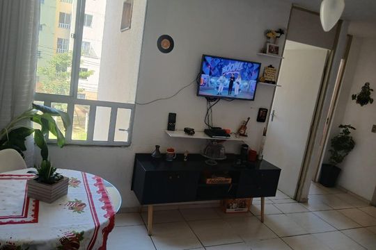 Sala de apartamento para alugar com 2 quartos, 49m² em Santa Cruz, Rio de Janeiro