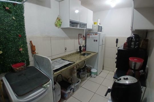 Cozinha de apartamento para alugar com 2 quartos, 49m² em Santa Cruz, Rio de Janeiro