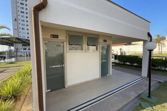 Área comum de apartamento à venda com 2 quartos, 43m² em Vila São Bernardo, Campinas