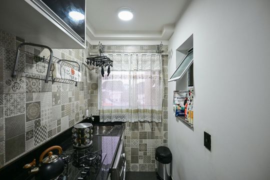 Área de Serviço  de apartamento à venda com 2 quartos, 63m² em Jardim Caner, Taboão da Serra