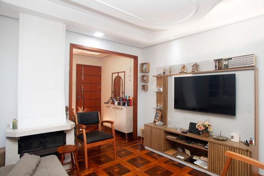 Sala de apartamento à venda com 3 quartos, 100m² em Santana, Porto Alegre
