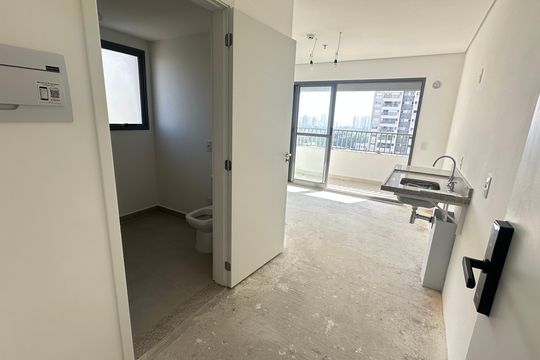 Kitnet/Studio à venda com 1 quarto, 27m² em Santo Amaro, São Paulo
