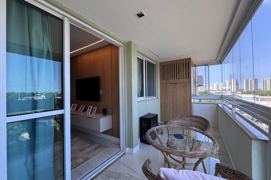 Varanda de apartamento à venda com 3 quartos, 89m² em Barra da Tijuca, Rio de Janeiro