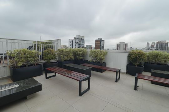 Área comum de kitnet/studio para alugar com 1 quarto, 31m² em Vila Mariana, São Paulo