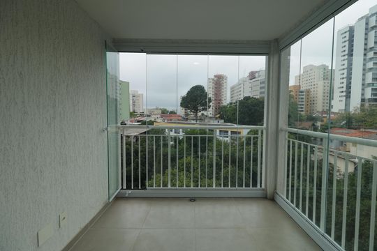 Varanda do Studio de kitnet/studio para alugar com 1 quarto, 31m² em Vila Mariana, São Paulo