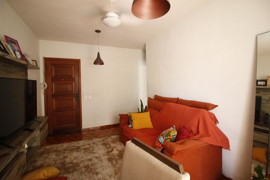 Sala de apartamento à venda com 2 quartos, 55m² em Jacarepaguá, Rio de Janeiro
