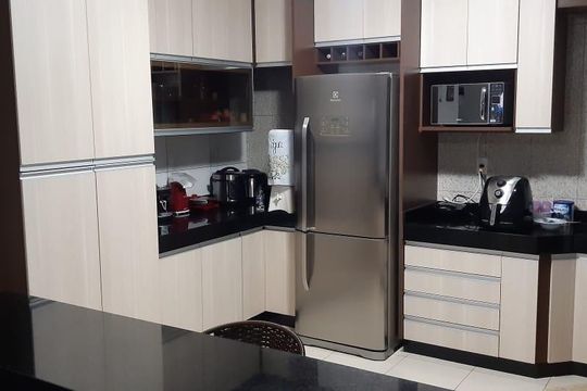 Cozinha de casa à venda com 3 quartos, 736m² em Jardim Sorirama, Campinas
