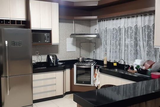 Cozinha de casa à venda com 3 quartos, 736m² em Jardim Sorirama, Campinas