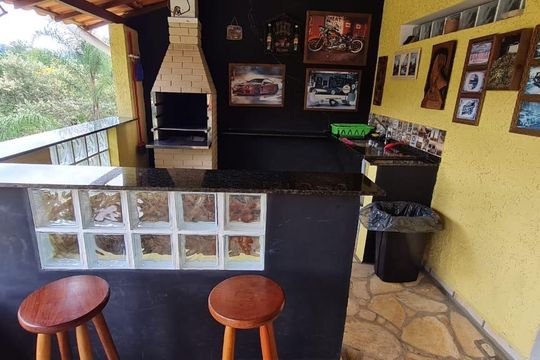 Área externa de casa à venda com 3 quartos, 736m² em Jardim Sorirama, Campinas