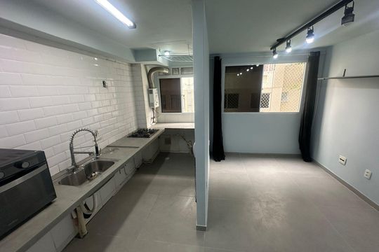Cozinha de apartamento para alugar com 2 quartos, 45m² em Campo Grande, Rio de Janeiro