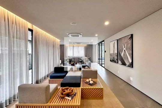 Salão de Festas de apartamento à venda com 3 quartos, 198m² em Campo Belo, São Paulo