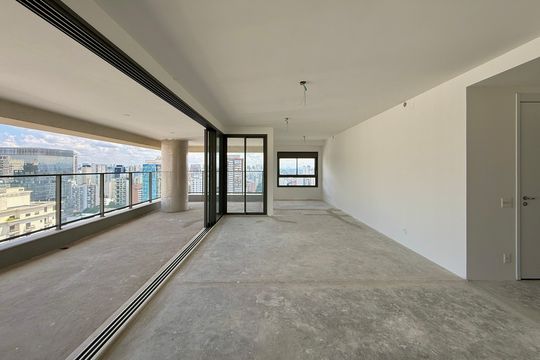 Sala de apartamento à venda com 3 quartos, 198m² em Campo Belo, São Paulo