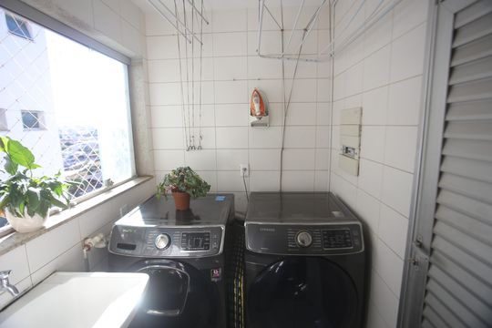 Area de Serviço de apartamento à venda com 3 quartos, 93m² em Prado, Belo Horizonte