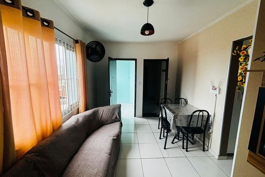 Apartamento para alugar com 1 quarto, 47m² em Maracanã, Praia Grande