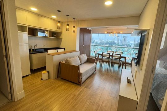 Apartamento à venda com 1 quarto, 43m² em Campo Belo, São Paulo