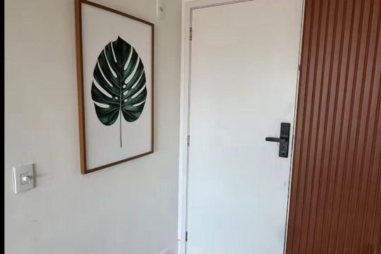 Sala de apartamento à venda com 1 quarto, 43m² em Campo Belo, São Paulo