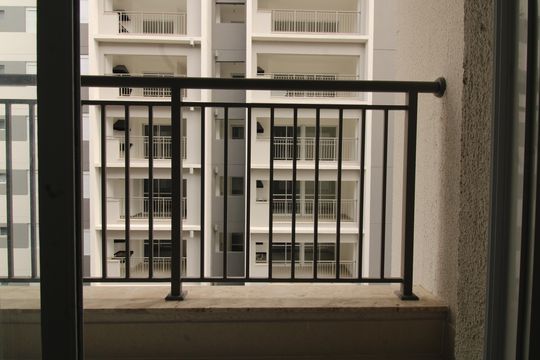 Varanda da sala de apartamento à venda com 2 quartos, 36m² em Ipiranga, São Paulo