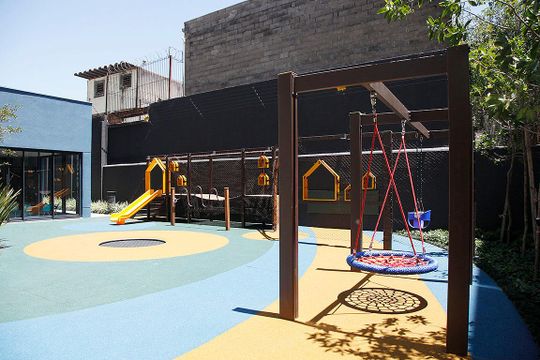Área Comum - Playground de apartamento para alugar com 1 quarto, 27m² em Cidade Baixa, Porto Alegre