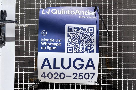 Plaquinha  de apartamento para alugar com 1 quarto, 27m² em Brás, São Paulo