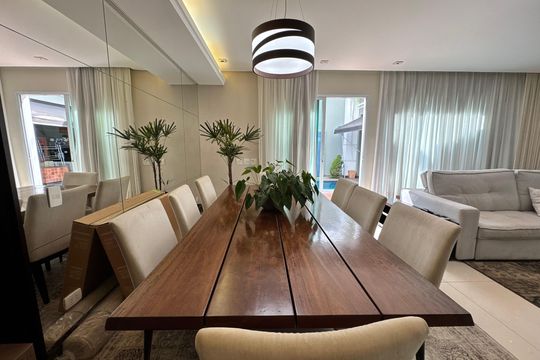 Sala de Jantar  de casa de condomínio à venda com 4 quartos, 450m² em Jardim Ampliacao, São Paulo