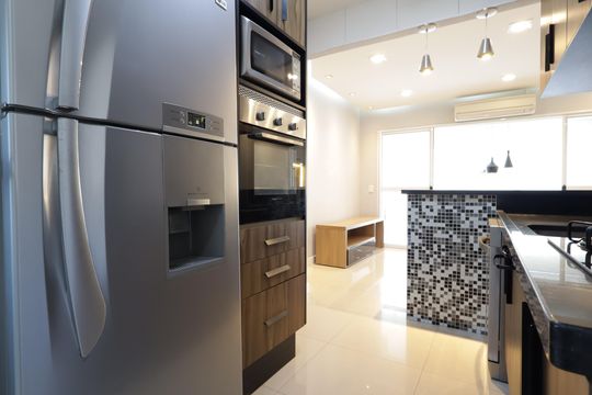 Cozinha de apartamento para alugar com 3 quartos, 96m² em Morumbi, São Paulo