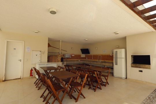 Área comum - Churrasqueira de apartamento para alugar com 3 quartos, 96m² em Morumbi, São Paulo