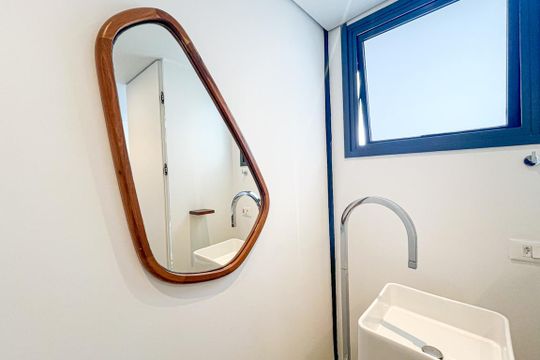 Lavabo de apartamento à venda com 1 quarto, 156m² em Vila Madalena, São Paulo