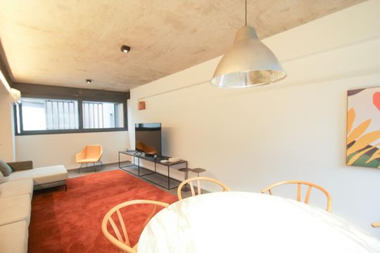 Sala de apartamento à venda com 1 quarto, 152m² em Vila Madalena, São Paulo