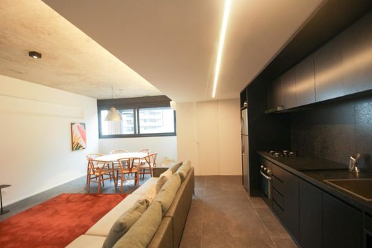 Sala de apartamento à venda com 1 quarto, 152m² em Vila Madalena, São Paulo