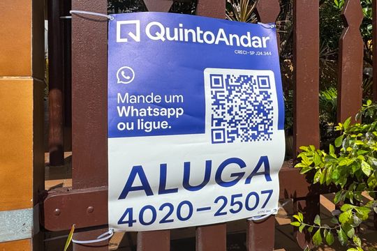 Placa de casa para alugar com 2 quartos, 60m² em Assunção, São Bernardo do Campo