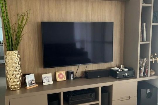 Sala de apartamento à venda com 3 quartos, 125m² em Jardim Belo Horizonte, Campinas
