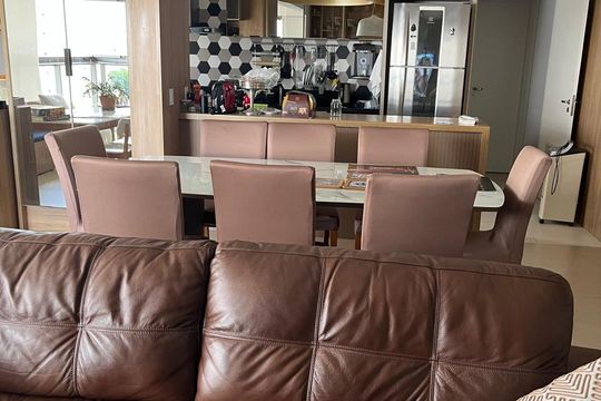 Sala de apartamento à venda com 3 quartos, 125m² em Jardim Belo Horizonte, Campinas