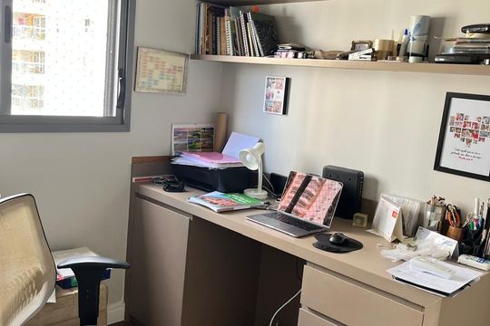Quarto de apartamento à venda com 3 quartos, 125m² em Jardim Belo Horizonte, Campinas