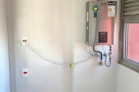Área de serviço de apartamento à venda com 3 quartos, 62m² em Vila Esperança, São Paulo