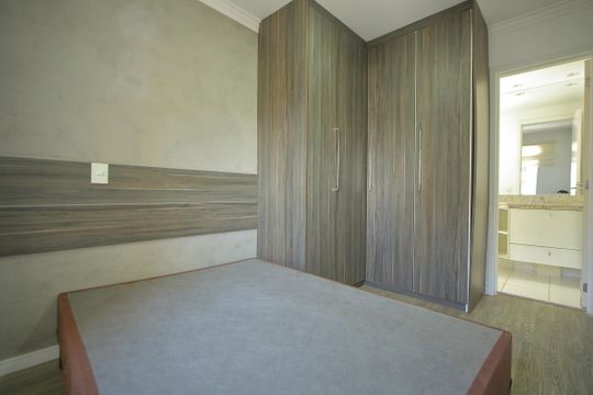 Suíte  de apartamento para alugar com 2 quartos, 55m² em Jardim Olavo Bilac, São Bernardo do Campo