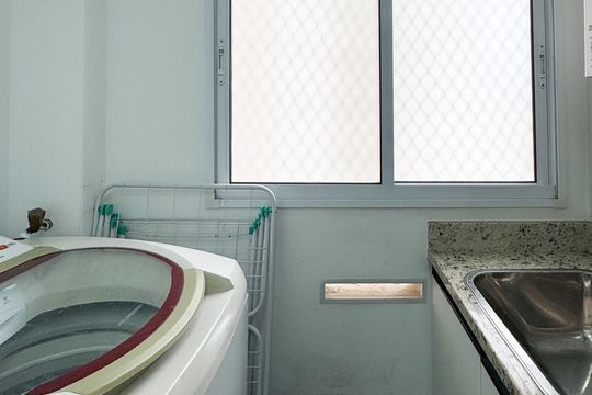 Área de Serviço de apartamento para alugar com 2 quartos, 55m² em Jardim Olavo Bilac, São Bernardo do Campo