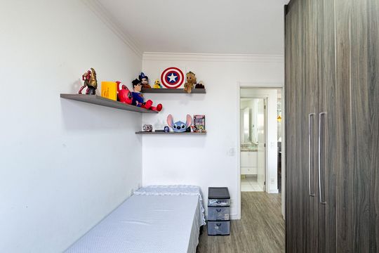 Quarto 1 de apartamento para alugar com 2 quartos, 55m² em Jardim Olavo Bilac, São Bernardo do Campo
