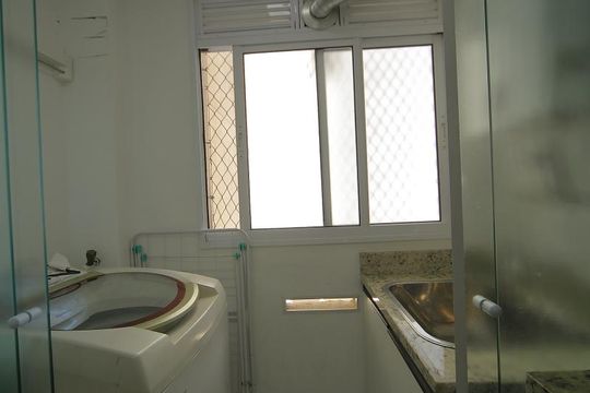 Área de Serviço de apartamento para alugar com 2 quartos, 55m² em Jardim Olavo Bilac, São Bernardo do Campo