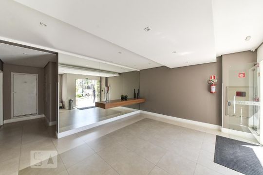 Área comum - Hall de apartamento para alugar com 2 quartos, 55m² em Jardim Olavo Bilac, São Bernardo do Campo