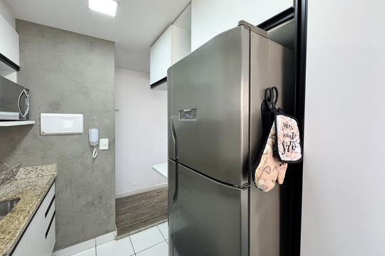 Cozinha  de apartamento para alugar com 2 quartos, 55m² em Jardim Olavo Bilac, São Bernardo do Campo